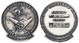 STS-51F Space Shuttle Challenger Robbins Medallion -- From the Personal Collection of STS-51F Astronaut Story Musgrave and With His LOA