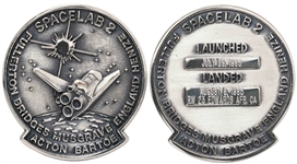 STS-51F Space Shuttle Challenger Robbins Medallion -- From the Personal Collection of STS-51F Astronaut Story Musgrave and With His LOA