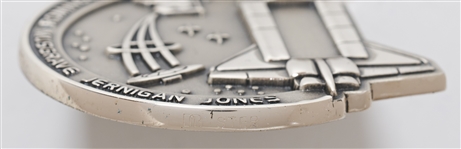 Flown Robbins Medallion from STS-80 Space Shuttle Columbia -- From the Personal Collection of STS-80 Astronaut Story Musgrave and With His LOA