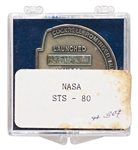 Flown Robbins Medallion from STS-80 Space Shuttle Columbia -- From the Personal Collection of STS-80 Astronaut Story Musgrave and With His LOA