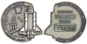 Flown Robbins Medallion from STS-80 Space Shuttle Columbia -- From the Personal Collection of STS-80 Astronaut Story Musgrave and With His LOA