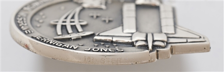 Flown Robbins Medallion from STS-80 Space Shuttle Columbia -- From the Personal Collection of STS-80 Astronaut Story Musgrave and With His LOA