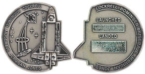 Flown Robbins Medallion from STS-80 Space Shuttle Columbia -- From the Personal Collection of STS-80 Astronaut Story Musgrave and With His LOA