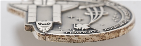 Flown Robbins Medallion from STS-80 Space Shuttle Columbia -- From the Personal Collection of STS-80 Astronaut Story Musgrave and With His LOA