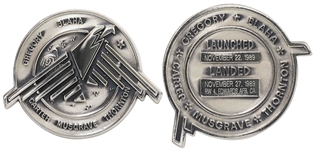 Robbins Medallion from STS-33, One of the Space Shuttles to Perform a Mission for the U.S. Department of Defense -- From the Personal Collection of STS-33 Astronaut Story Musgrave and With His LOA