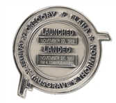 Robbins Medallion from STS-33, One of the Space Shuttles to Perform a Mission for the U.S. Department of Defense -- From the Personal Collection of STS-33 Astronaut Story Musgrave and With His LOA