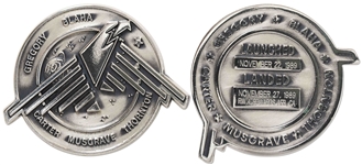 Robbins Medallion from STS-33, One of the Space Shuttles to Perform a Mission for the U.S. Department of Defense -- From the Personal Collection of STS-33 Astronaut Story Musgrave and With His LOA
