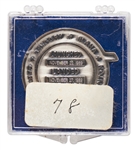 Robbins Medallion from STS-33, One of the Space Shuttles to Perform a Mission for the U.S. Department of Defense -- From the Personal Collection of STS-33 Astronaut Story Musgrave and With His LOA