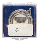 Robbins Medallion from STS-33, One of the Space Shuttles to Perform a Mission for the U.S. Department of Defense -- From the Personal Collection of STS-33 Astronaut Story Musgrave and With His LOA