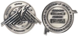 Robbins Medallion from STS-33, One of the Space Shuttles to Perform a Mission for the U.S. Department of Defense -- From the Personal Collection of STS-33 Astronaut Story Musgrave and With His LOA