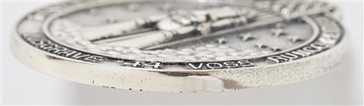 Robbins Medallion from STS-44, One of the Space Shuttles Deployed on Behalf of the U.S. Department of Defense -- From the Personal Collection of STS-44 Astronaut Story Musgrave and With His LOA