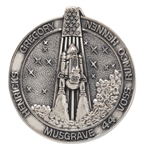 Robbins Medallion from STS-44, One of the Space Shuttles Deployed on Behalf of the U.S. Department of Defense -- From the Personal Collection of STS-44 Astronaut Story Musgrave and With His LOA