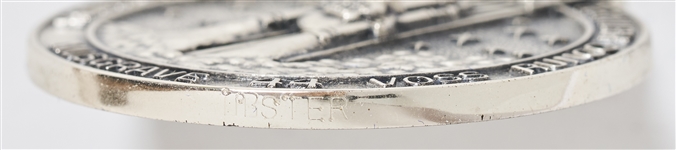 Robbins Medallion from STS-44, One of the Space Shuttles Deployed on Behalf of the U.S. Department of Defense -- From the Personal Collection of STS-44 Astronaut Story Musgrave and With His LOA