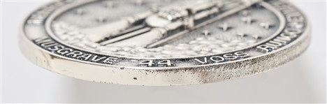 Robbins Medallion from STS-44, One of the Space Shuttles Deployed on Behalf of the U.S. Department of Defense -- From the Personal Collection of STS-44 Astronaut Story Musgrave and With His LOA