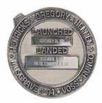 Robbins Medallion from STS-44, One of the Space Shuttles Deployed on Behalf of the U.S. Department of Defense -- From the Personal Collection of STS-44 Astronaut Story Musgrave and With His LOA