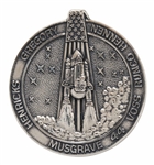 Robbins Medallion from STS-44, One of the Space Shuttles Deployed on Behalf of the U.S. Department of Defense -- From the Personal Collection of STS-44 Astronaut Story Musgrave and With His LOA
