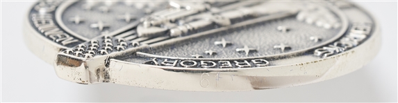 Robbins Medallion from STS-44, One of the Space Shuttles Deployed on Behalf of the U.S. Department of Defense -- From the Personal Collection of STS-44 Astronaut Story Musgrave and With His LOA