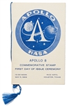 Apollo 8 Crew-Signed First Day Stamp Program -- With Steve Zarelli COA