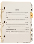 Story Musgrave's Personal Copy of the ''Ascent Pocket C/L'' for STS-51F Space Shuttle Challenger -- Possibly Space Flown