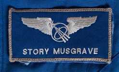 Story Musgrave's NASA Coveralls for STS-61 Proficiency Training