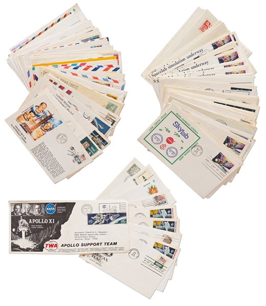 Lot of 187 Covers, Many First Day Covers -- From the Personal Collection of Astronaut Story Musgrave