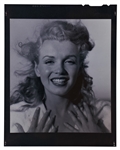 Marilyn Monroe Transparent Reversal Film from the Tobay Beach Session by Andre de Dienes