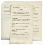 Press Release From 1961 Pertaining to Jackie Kennedys Famous Renovation of the White House