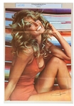 Farrah Fawcetts The Poster That Defined a Decade -- Likely a First Edition & From the Personal Collection of Farrah, as Authenticated by CAG