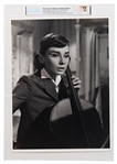 Audrey Hepburns Personally Owned Photo From Love in the Afternoon -- Measures 11.5 x 15.5, Encapsulated by CAG