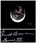 Frank Borman Signed 20 x 16 Photo of the Gemini 7 Spacecraft