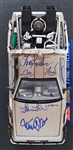 Back to the Future Cast-Signed DeLorean Including Michael J. Fox Signature