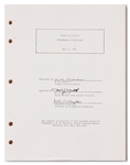 Walt Cunningham Signed Copy of the Apollo 7 Flight Plan -- Also With His Handwritten Reflections on the Mission ''...Apollo 7 was our first step to the Moon...''