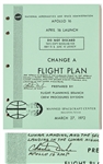 Charlie Duke Signed Copy of the Apollo 16 Flight Plan -- Also With His Handwritten Summary of the Mission
