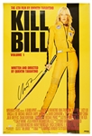 Uma Thurman Signed Kill Bill Poster