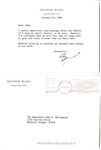 Near Fine 100-Piece Set of Congressional Lenox China, Hurley Porcelain by Tiffany and Dozens of Presidential Letters, Invitations and Signed Books -- From the Estate of Congressman John Dellenback