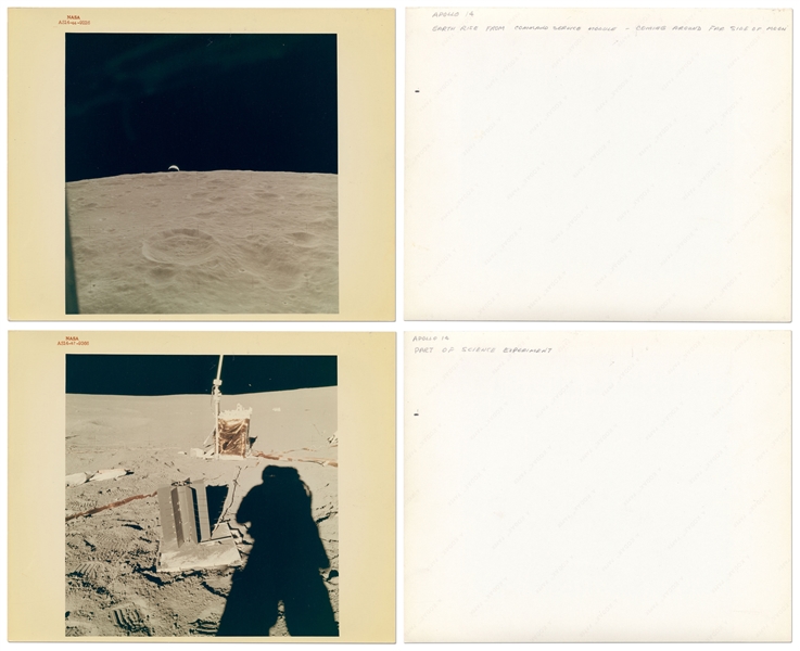Outstanding Collection of 38 Original NASA Photos from the Apollo Program -- Includes 31 Red Number Photos on ''A Kodak Paper'', 6 Black Numbered Photos & Additional Photo on ''A Kodak Paper''