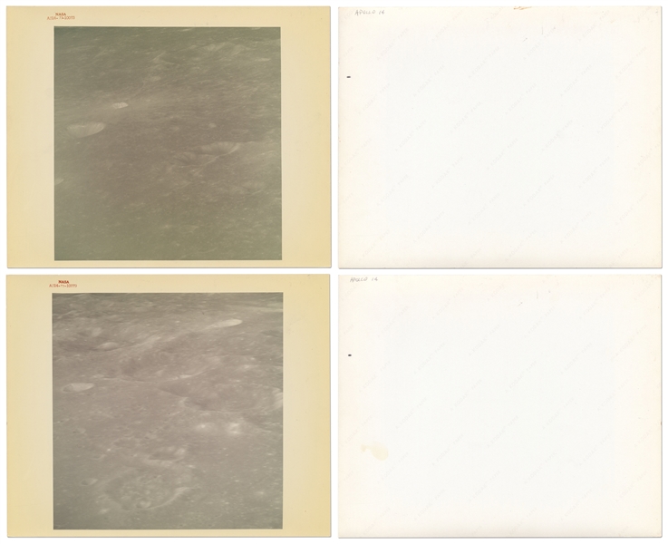 Outstanding Collection of 38 Original NASA Photos from the Apollo Program -- Includes 31 Red Number Photos on ''A Kodak Paper'', 6 Black Numbered Photos & Additional Photo on ''A Kodak Paper''