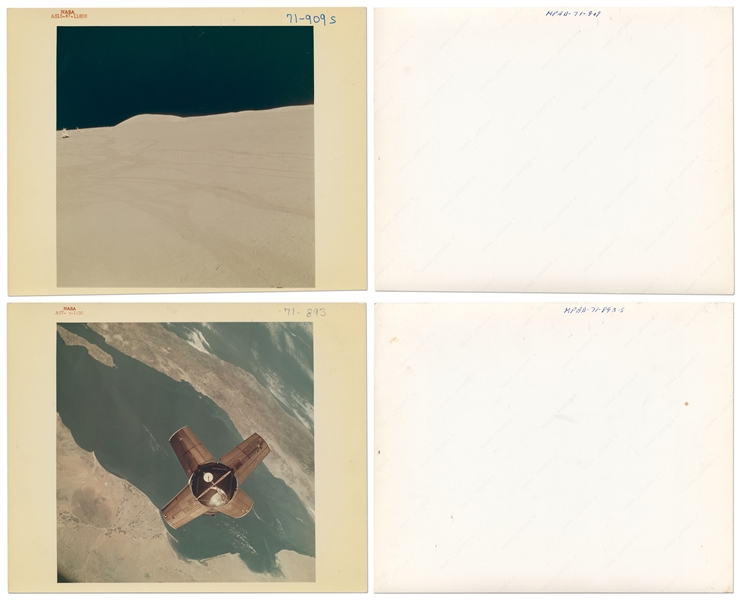 Outstanding Collection of 38 Original NASA Photos from the Apollo Program -- Includes 31 Red Number Photos on ''A Kodak Paper'', 6 Black Numbered Photos & Additional Photo on ''A Kodak Paper''