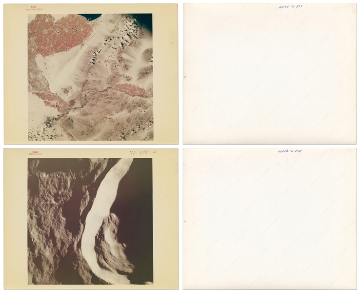 Outstanding Collection of 38 Original NASA Photos from the Apollo Program -- Includes 31 Red Number Photos on ''A Kodak Paper'', 6 Black Numbered Photos & Additional Photo on ''A Kodak Paper''