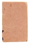 Rare Election Propaganda Miniature Book -- Distributed the Day of the 1852 Election Criticizing Democratic Nominee Franklin Pierce