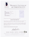 George W. Bush Signed Speech Delivered on 19 March 2003, Announcing the Commencement of Operation Iraqi Freedom -- With Beckett COA