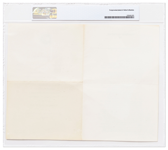 Apollo 11 Launch Invitation -- Encapsulated by CAG