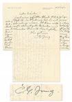 Carl Jung Autograph Letter Signed on Aging -- ...I am constantly near the limit of my capacity and do not have the energy reserves that I used to have. It is the cunning feature of old age...