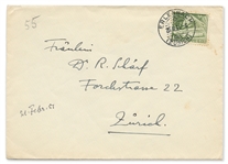 Carl Jung Autograph Letter Signed on Aging -- ''...I am constantly near the limit of my capacity and do not have the energy reserves that I used to have. It is the cunning feature of old age...''