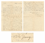 Carl Jung Autograph Letter Signed from 1942, Analyzing a Dream -- Jung Contrasts the unconscious and its natural-animalistic essence with the conscious (morals defined by law)