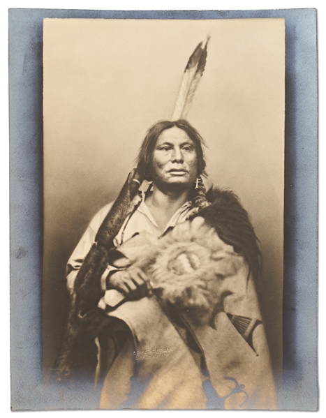 David F. Barry Photograph of Lakota Sioux Chief Gall, One of the Leaders at Little Bighorn