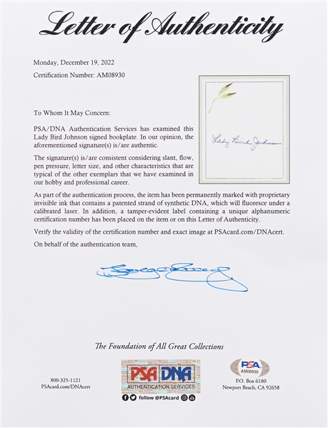 Powerful Signed Photo Display of Lyndon B. Johnson's Inauguration Aboard Air Force -- Signed by Jackie Kennedy, Lyndon B. Johnson & Lady Bird Johnson, with PSA/DNA COAs for All Three
