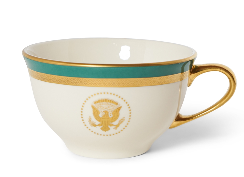 Harry Truman White House Cup & Saucer China from the Lenox Exhibit Collection
