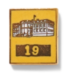 Set of Three Secret Service Lapel Pins from the John F. Kennedy Administration -- From the Collection of Dr. Dean W. Rudoy
