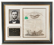Abraham Lincoln Military Appointment Signed -- With Full ''Abraham Lincoln'' Signature
